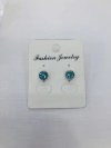 Small and simple Korean-style stainless steel ear studs for girls 2 Application Scenario